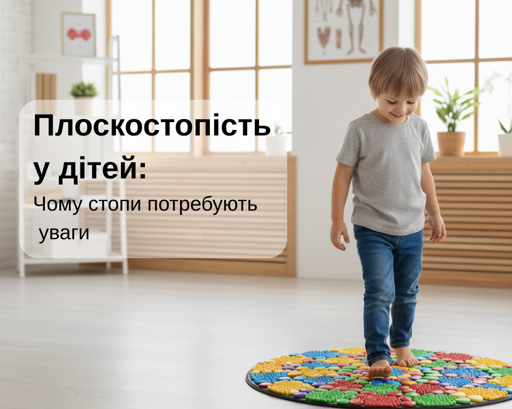 Плоскостопість у дітей: Чому стопи потребують уваги